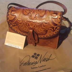 Patricia Nash Lanza Crossbody Combination Bag NWT